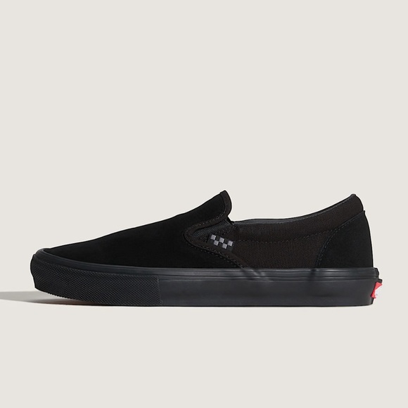 Vans Men's Black Skate Slip-On Shoes - Picture 1 of 8